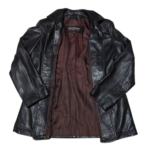 vintage Wilson's 100% leather jacket. wilsons the leather experts. for man's L